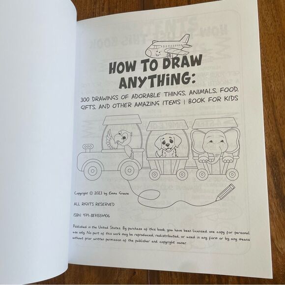 How to Draw Anything Creative Book for Kids - NWOT - Picture 5 of 6